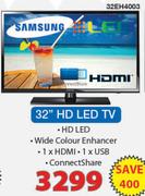 Samsung 32" HD LED TV 32EH4003