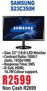 Samsung 23" (16:9) LED Monitor S23C350H