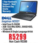 Dell Inspiron N3521
