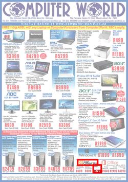 Computer World : (Valid until 3 Feb 2014), page 1