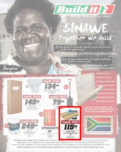 Build It Western Cape : Sinawe Together We Build (23 Jan - 8 Feb 2014), page 1