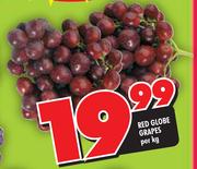 Red Globe Grapes Per KG