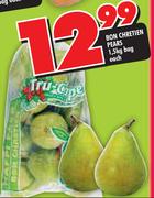 Bon Chretien Pears 1.5KG Bag Each