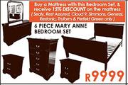 6 Piece Mary Anne Bedroom Set