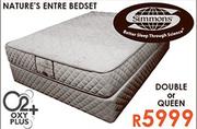 Simmons Nature's Entre Bedset Double Or Queen