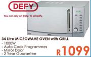 Defy 34Ltr Microwave Oven With Grill
