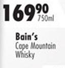 Bain's Cape Mountain Whisky-750ml