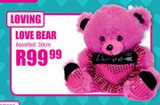 Loving Love Bear Assorted-30cm