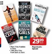 Paperbacks Special Each