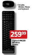 Logitech MK220 Wireless Combo