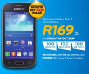 Samsung Galaxy Ace 3 Smartphone-On Straight Up 100 Topup