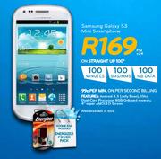 Samsung-Galaxy S3 Mini Smartphone-On Straight Up 100 