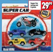 Super Car Racing Set 5 Piece
