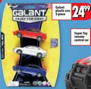 Galant Plastic Cars 3 Piece