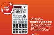 HP 10S Plus Scientific Calculator
