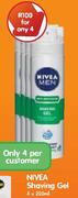 Nivea Shaving Gel-4x200ml
