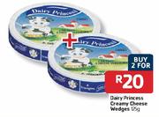 Dairy-Princess Creamy Cheese Wedges-2x125g
