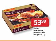 Eskort-Marinated Boneless Rib Burgers-800g