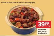 Pnp Boxed Beef Potjie Kos Bone In-Per kg