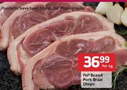 Pnp Boxed Pork Braai Chops-Per Kg