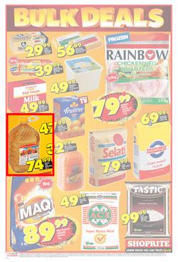 Shoprite Gauteng : Low Price Christmas Specials (9 Dec - 25 Dec 2013), page 11