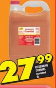Ritebrand Cordial Assorted-5Ltr