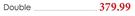 Polycotton Percale Ball Fibre Inners-Double