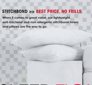 Stitchbond Inners And Pillows-Single