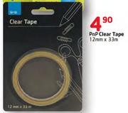 PnP Clear Tape 12mm x33m