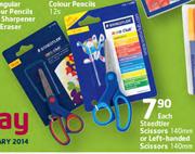 Staedtler Scissors 140mm Or Left-Handed Scissors 140mm-Each