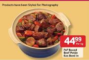 Pnp Boxed Beef Potjie Kos Bone in-Per Kg