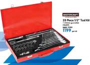 Mastercraft 28 Piece 1/2" Tool Kit-Per Kit