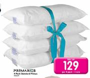 Primaries 4 Pack Standard Pillows-Per 4 Pack