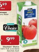 Checkers Choice 100% Fruit Juice Blend-1L