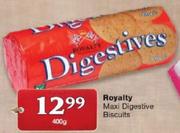 Royalty Maxi Digestive Biscuits-400G