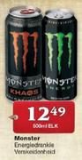 Monster Energledrankie Verskeidenheid-500Ml Elk