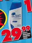 Head & Shoulders Shampoo-200ml