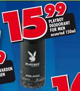 Playboy Deodorant For Men-150ml
