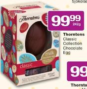 Thorntons Classic Collection Chocolate Egg - 242g
