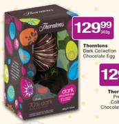 Thorntons Dark Collection Chocolate Egg - 302g
