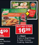 Knorr Cook-In-Bag/Crispy & Tasty Chicken Coating Assorted-2's