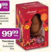 Thorntons Melts Sjokoladeeier-228gm