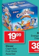Clover Capri-Sun Fruit Drink Assorted-8x200ml