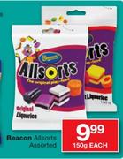 Beacon Allsorts Assorted-150g Each