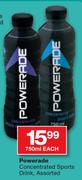 Powerade Concentrated Sports Drink Assorted-750ml Each