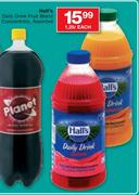 Hall's Daily Fruit Blend Concentrate-1.25L Each