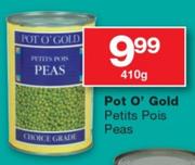 Pot O' Gold Petits Pois Peas-410g