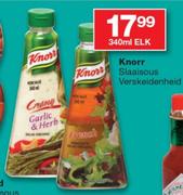 Knorr Slaaisous Verskeidenheid-340ml Elk