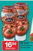 All Gold Tamatiesous Drukbottel-500ml Elk