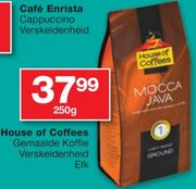 House Of Coffees Gemaaide Koffie Verskeidenheid-250g